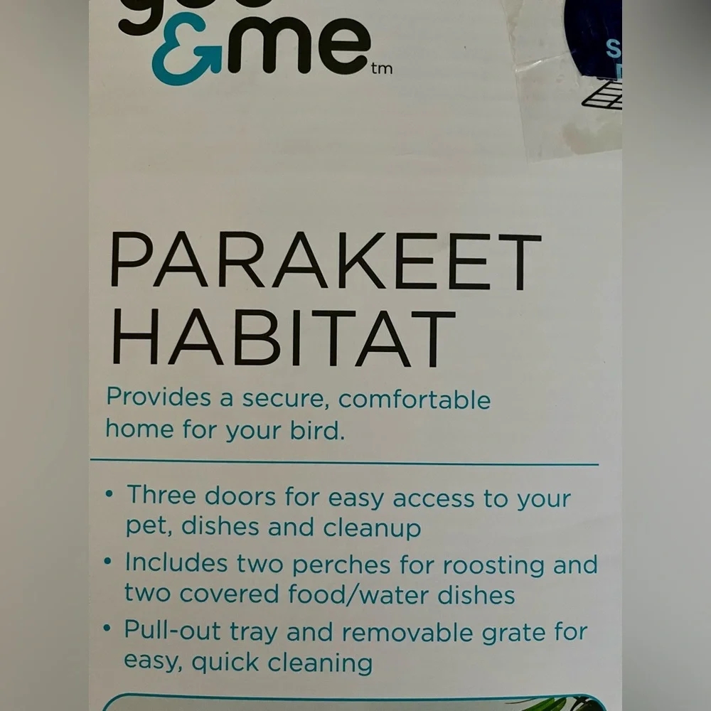 You & Me Parakeet Ranch House Cage